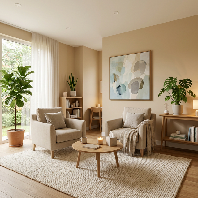 Consultório acolhedor